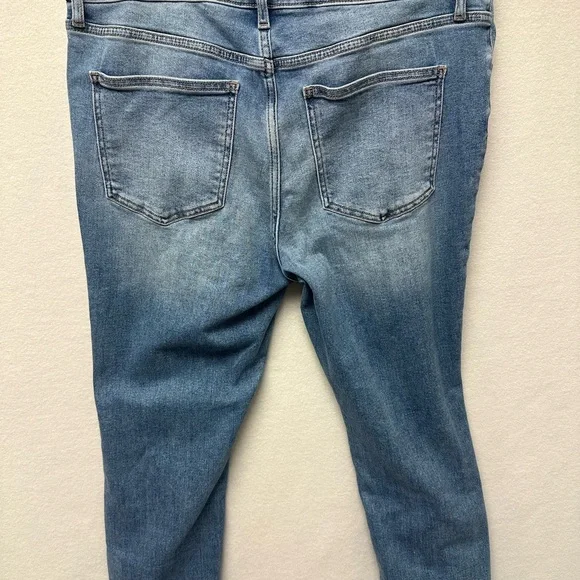 Studio Blue Straight Leg Distressed Jeans - Picture 7 of 14